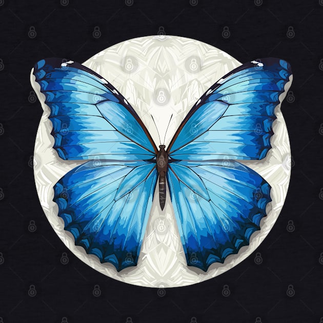 Blue Morpho Butterfly by Onceer